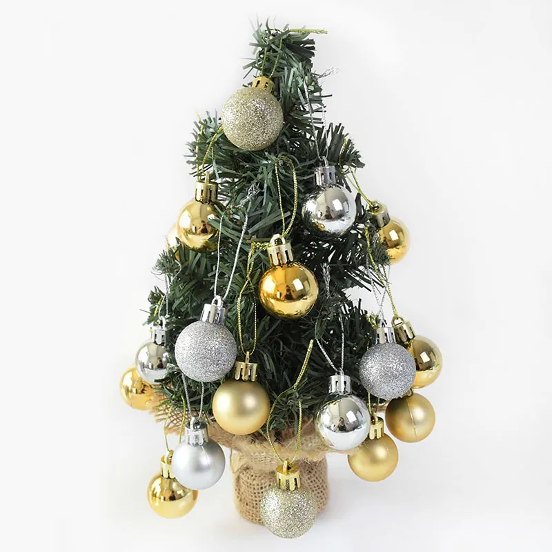 24Pcs Christmas Balls Ornaments Christmas Tree Decoration Hanging Ball Xmas Party Decorations big image 4