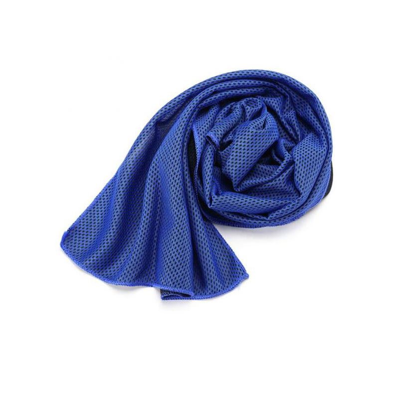 

Cooling Towel Breathable Chilly Towel Ice Towel with Storage Mesh Bag for Sports Yoga Running Gym, Workout Fitness Camping (30*90cm/11.81*35.43inch)