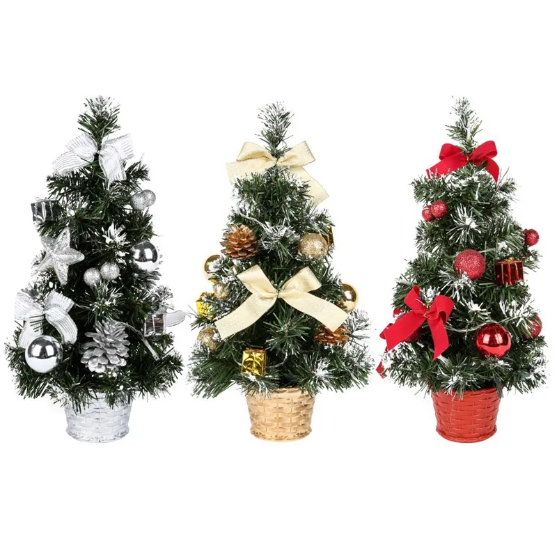 40 cm/15.75 polegadas led mini árvore de natal luz noturna decoração de mesa luz decorativa de natal  big image 3