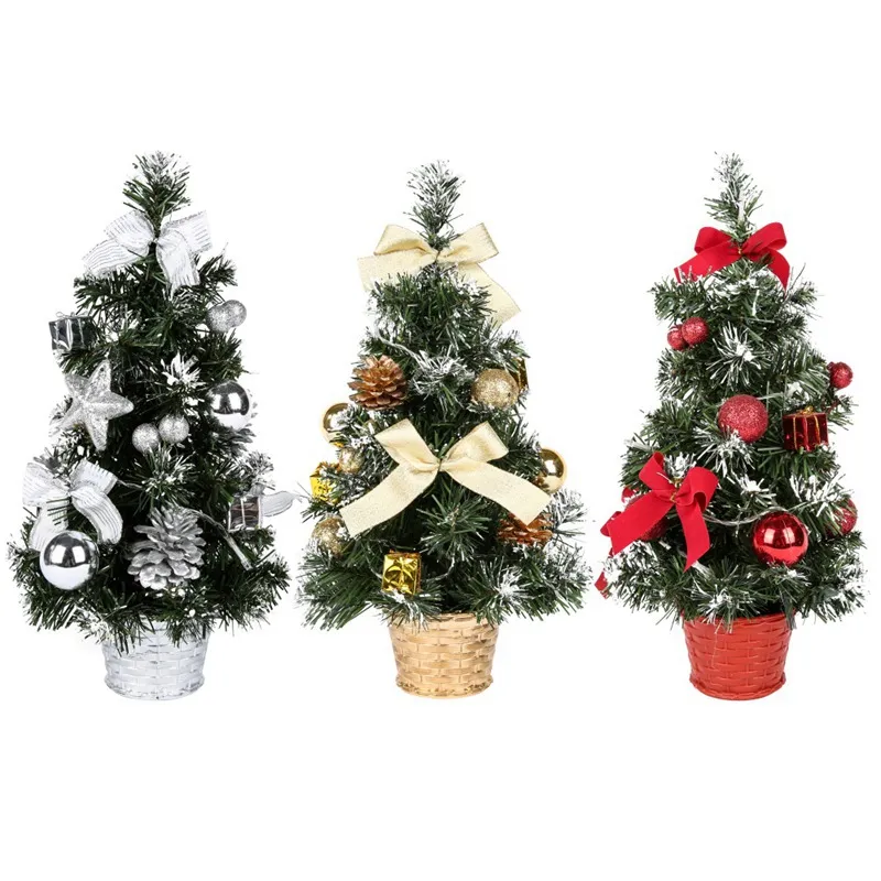 40 cm/15.75 polegadas led mini árvore de natal luz noturna decoração de mesa luz decorativa de natal big image 3