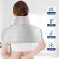 Heating Pad for Neck and Shoulders with 6 Heat Level Settings and 4 Level Time Settings for Neck Shoulder Back Pain Relief & Gifts for Women Men Mom Dad  image 1