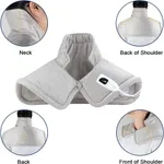 Heating Pad for Neck and Shoulders with 6 Heat Level Settings and 4 Level Time Settings for Neck Shoulder Back Pain Relief & Gifts for Women Men Mom Dad  image 5