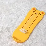 Dispositivo de medição do pé régua de medida do tamanho do pé para bebês bebês crianças Amarelo