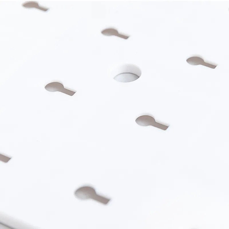 1pc plástico pegboard combinação kit decorativo de parede montada prateleiras flutuantes para entrada sala de estar cozinha banheiro  image 4