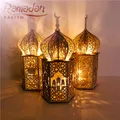 DIY Wooden Muslim Palace Decorative Light Eid Ornaments  image 2