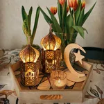 DIY Wooden Muslim Palace Decorative Light Eid Ornaments  image 4