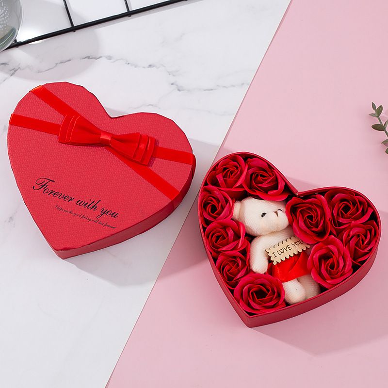 

Heart Shape Rose Gift Box Birthday Gift