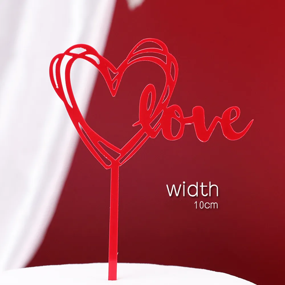 2 pack of birthday cake insert cards with love words and patterns  image 3