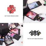 caixa de explosão hexagonal surpresa diy álbum de fotos presente feito à mão para presente de dia das mães álbum de casamento  image 2