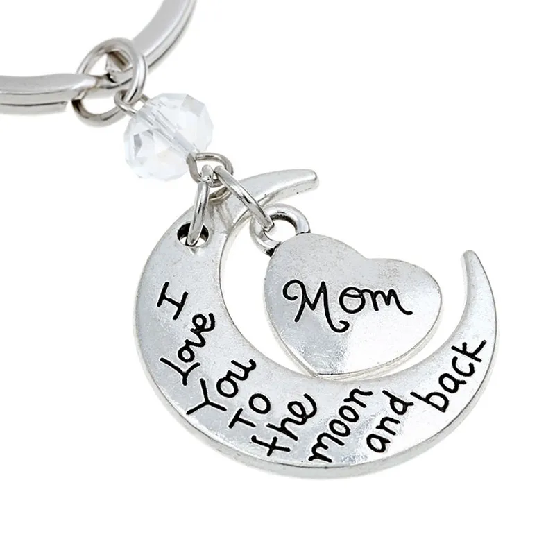Mother's Day Gift Stainless Steel Keychain  big image 4