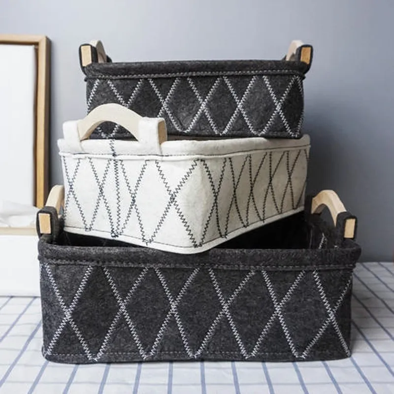 Desktop Storage Box Toy Sundries Storage Basket Cosmetic Underwear Storage Organizer  image 2