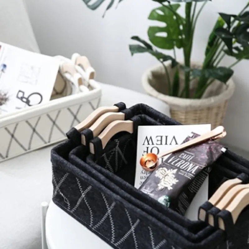 Desktop Storage Box Toy Sundries Storage Basket Cosmetic Underwear Storage Organizer  image 4
