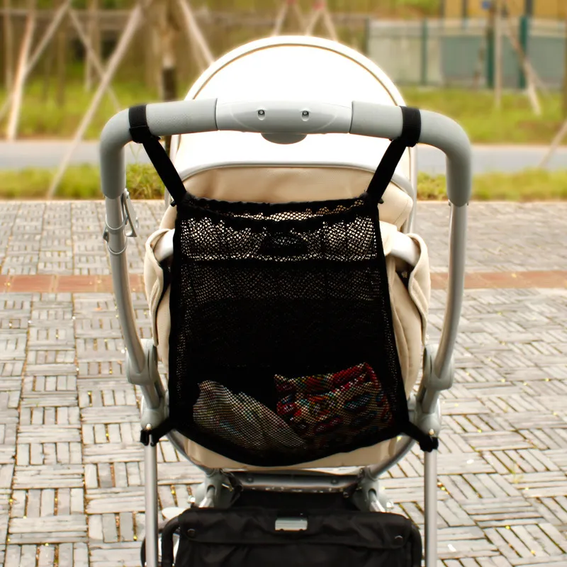 Stroller Storage Hanging Bag Black image 4