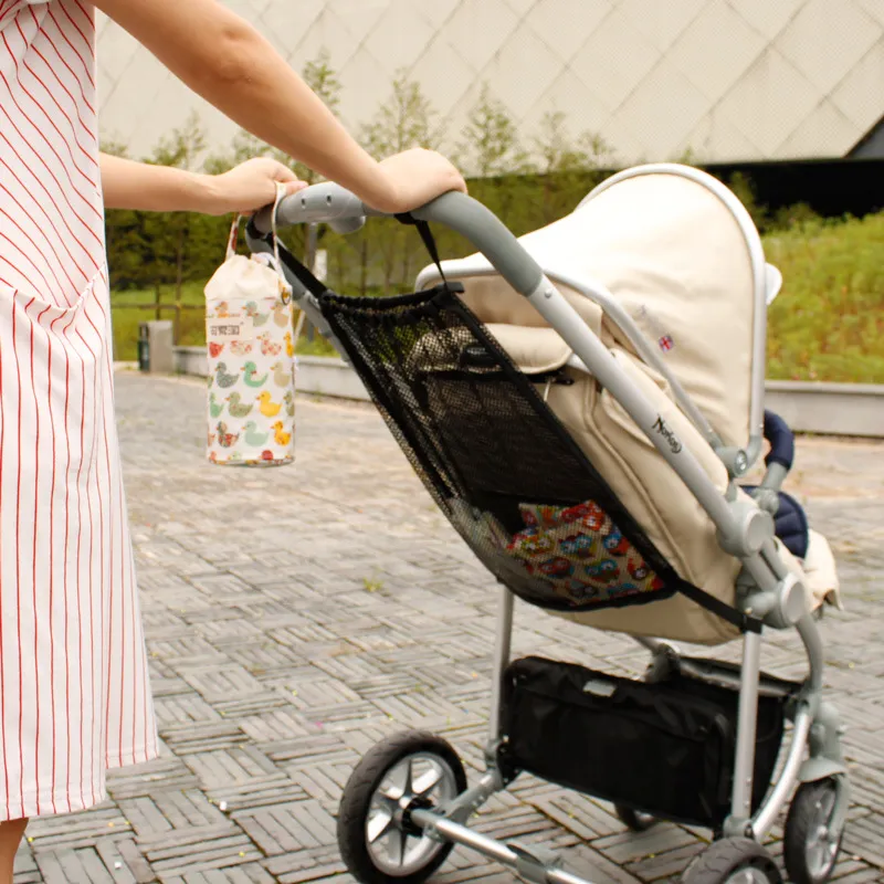 Stroller Storage Hanging Bag Black image 5