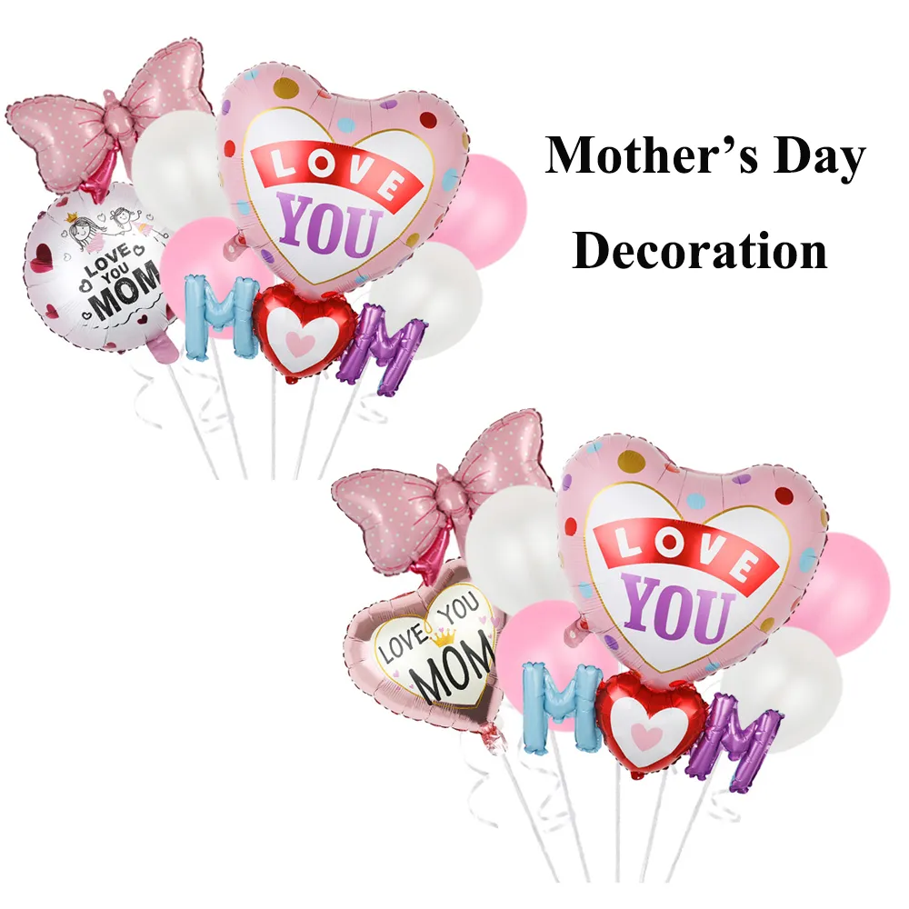 7-pack Mother's Day Aluminum Film Balloons  big image 4