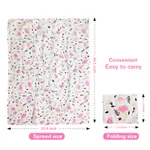 4 Colors Baby Seat Floral Print Sun Shade Multifunctional Breathable Car Cover  image 5