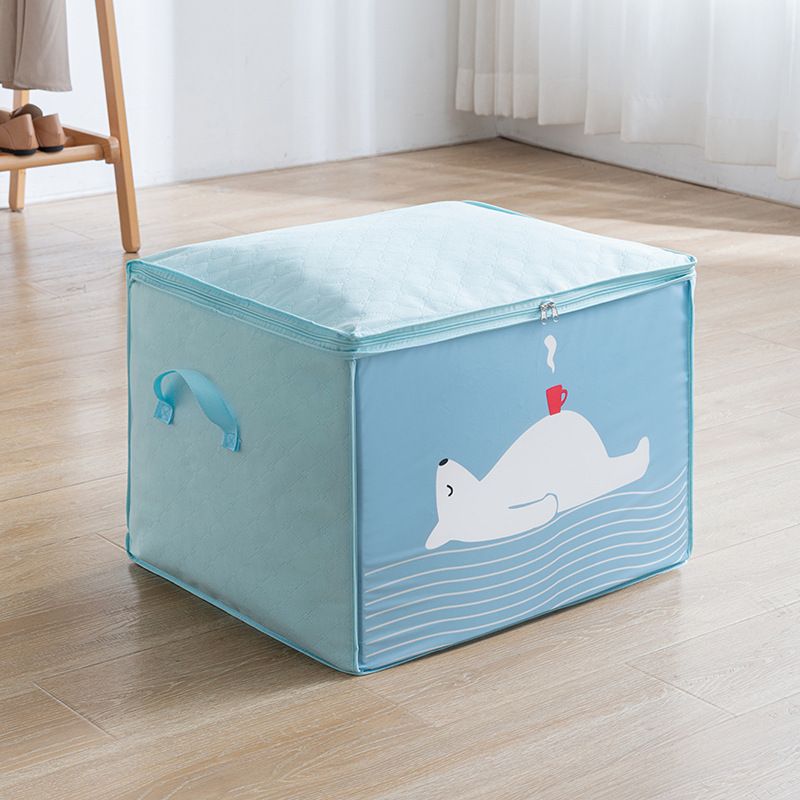 Comforter Storage Bag Non-woven Fabric Waterproof Organizers For Comforters Quilt Duvet Bedding