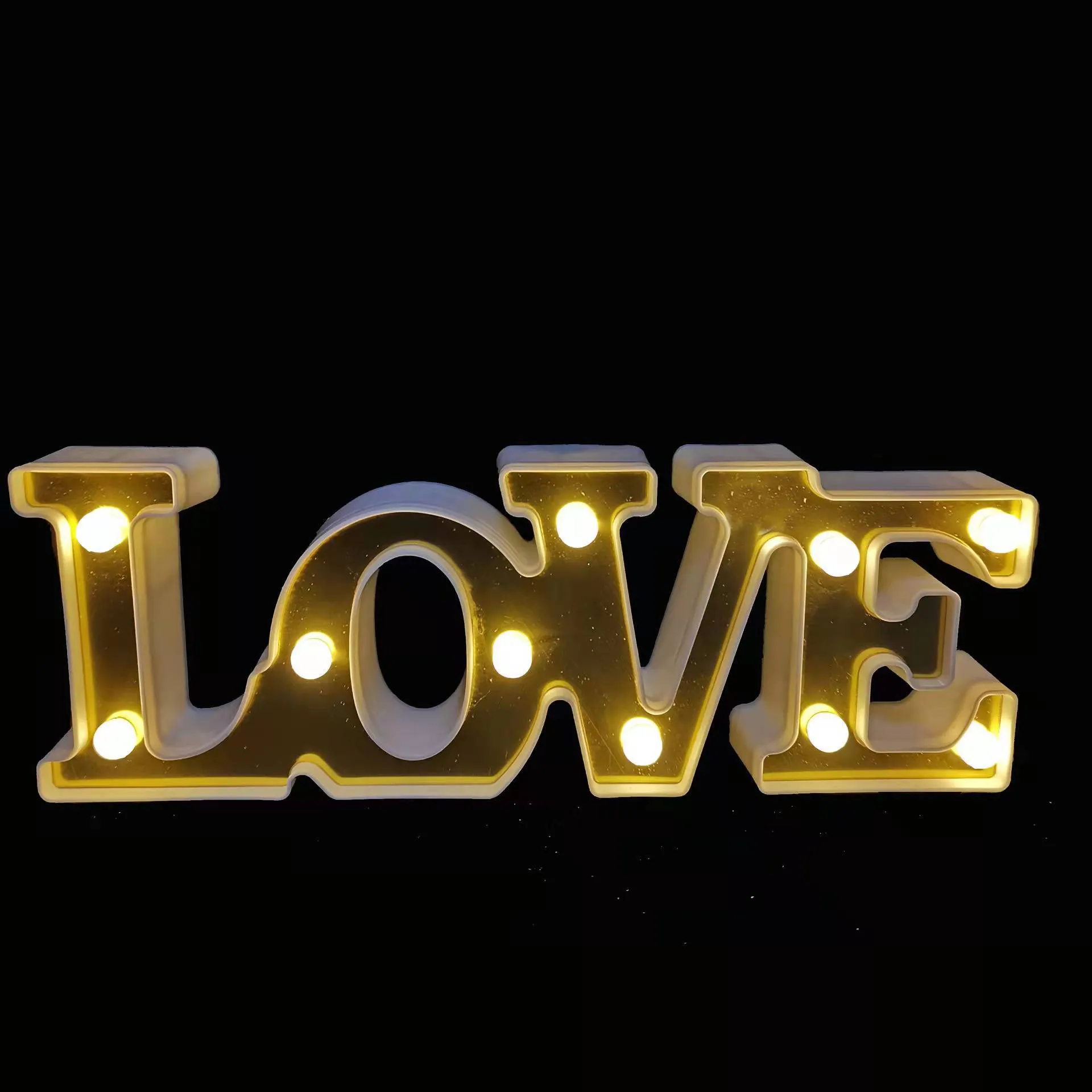 led Neon Love Conjoined Shape Letters Lamp Color-B
