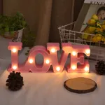 led Neon Love Conjoined Shape Letters Lamp Color-D