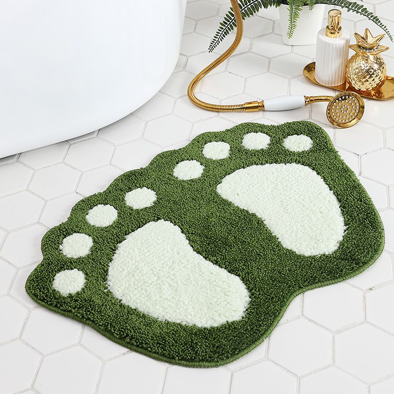 

Feet Bathroom Non-slip Carpet Floor Mat Bathroom Absorbent Home Mat