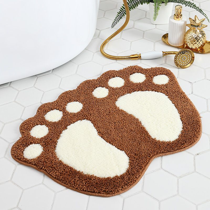 

Feet Bathroom Non-slip Carpet Floor Mat Bathroom Absorbent Home Mat