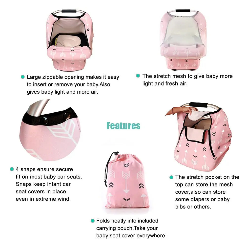 Bebê Car Seat Aquecedor Stroller Cover Crianças Seat Cover Nursing Pad  image 2