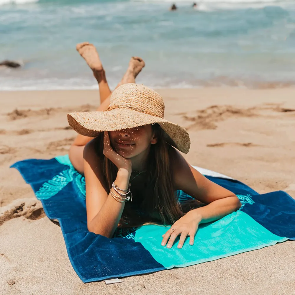 Large Beach Towels Sport Fast Quick-Drying Super Absorbent Towels Summer Beach Towel for Women Men big image 3
