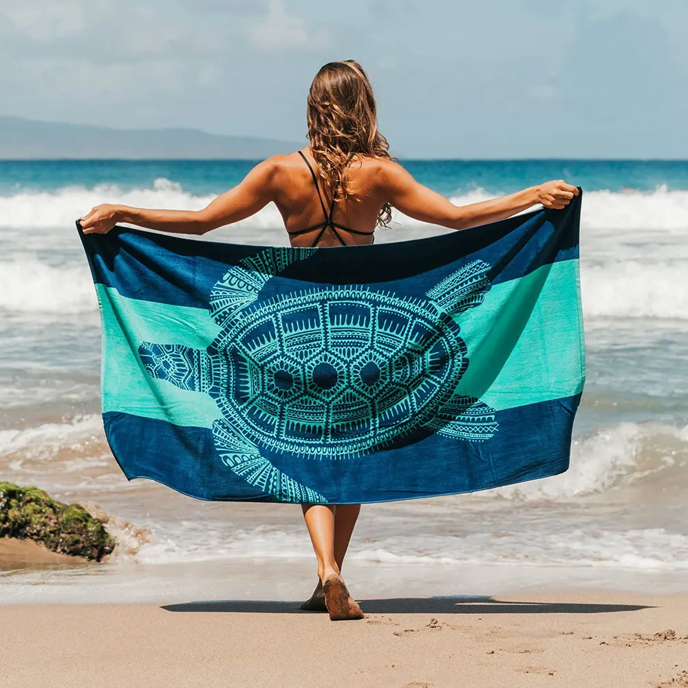 Large Beach Towels Sport Fast Quick-Drying Super Absorbent Towels Summer Beach Towel for Women Men big image 4