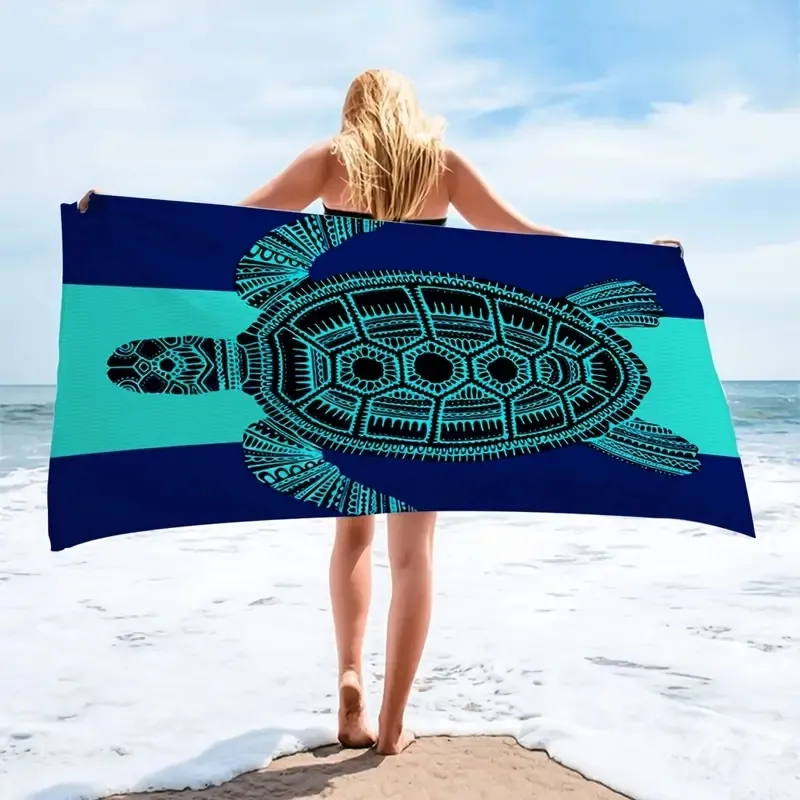 Large Beach Towels Sport Fast Quick-Drying Super Absorbent Towels Summer Beach Towel for Women Men  big image 6