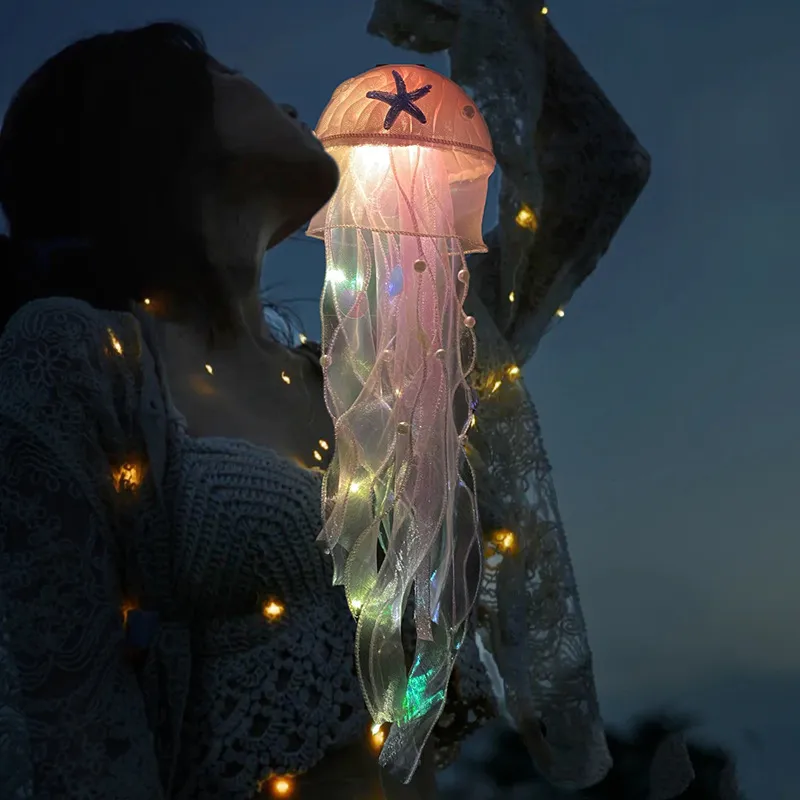 Lámpara de lava de medusas, lámpara de estado de ánimo de lava para adultos niños, luz nocturna de medusas eléctricas grandes para decorar la oficina en casa, regalo premium para Navidad, Halloween Rosado big image 1