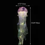 Jellyfish Lava Lamp, Lava Mood Lamp for Adults Kids, Large Electric Jellyfish Night Light to Decorate Home Office, Premium Gift for Christmas, Halloween Purple
