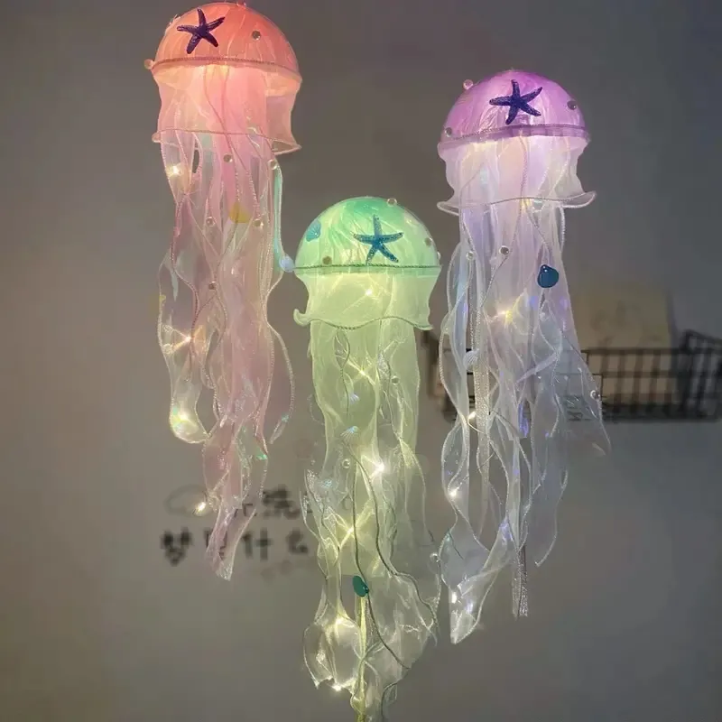 Lámpara de lava de medusas, lámpara de estado de ánimo de lava para adultos niños, luz nocturna de medusas eléctricas grandes para decorar la oficina en casa, regalo premium para Navidad, Halloween Verde big image 1