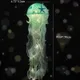 Jellyfish Lava Lamp, Lava Mood Lamp for Adults Kids, Large Electric Jellyfish Night Light to Decorate Home Office, Premium Gift for Christmas, Halloween Green