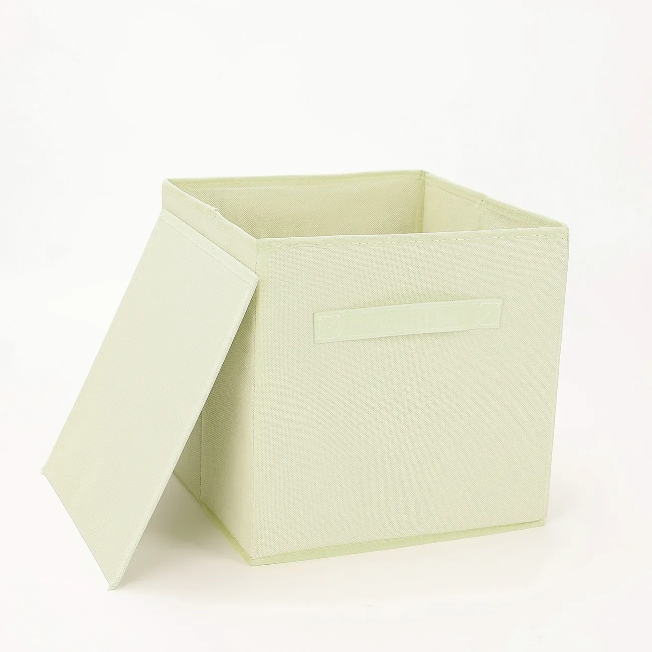 Caja de almacenamiento para estantes, paquete de 6 canastas pequeñas de  tela para organizar, cubos de almacenamiento plegables con asas para  armario