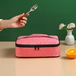 Saco grande Bento Box, saco portátil de manutenção de calor de almoço para o trabalho e escola   image 3