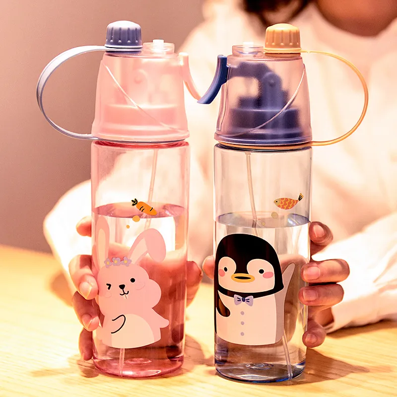 School Water Bottle Cute Glass  Kids Glass Water Bottle School