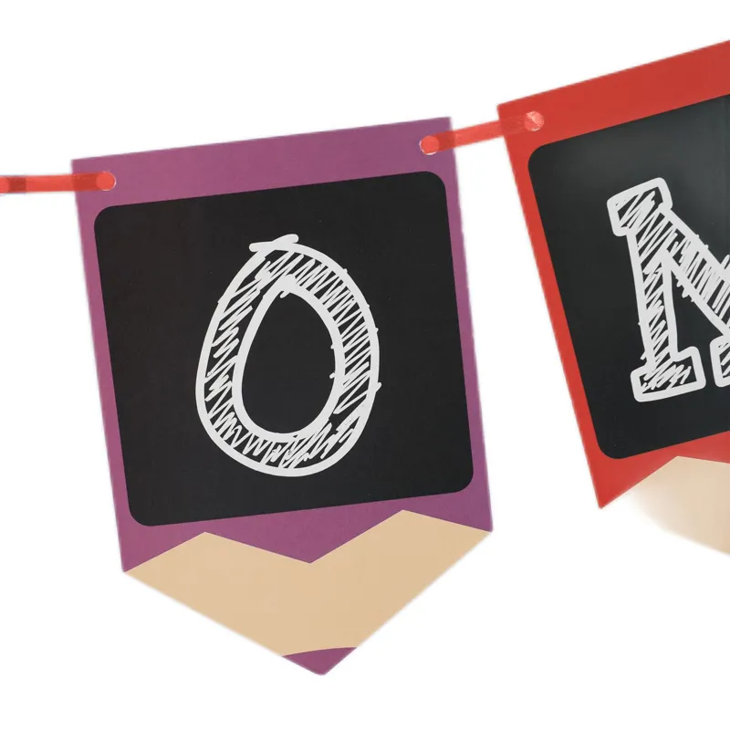 2-pack Welcome Banner Back to School Banner Welcome Party Decorations Wall Hanging Garland Starting School Pull Flag Banner for Classroom Office  image 5