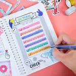 Scrapbook Stickers Diy Journal Set Children's Full Diary Stationery Budget Hand Book Set  image 3