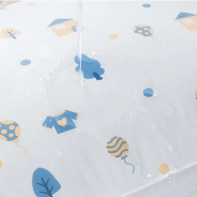 Allover Print Clothing Storage Ultra-large Capacity Dustproof and Moisture-proof Bags big image 3