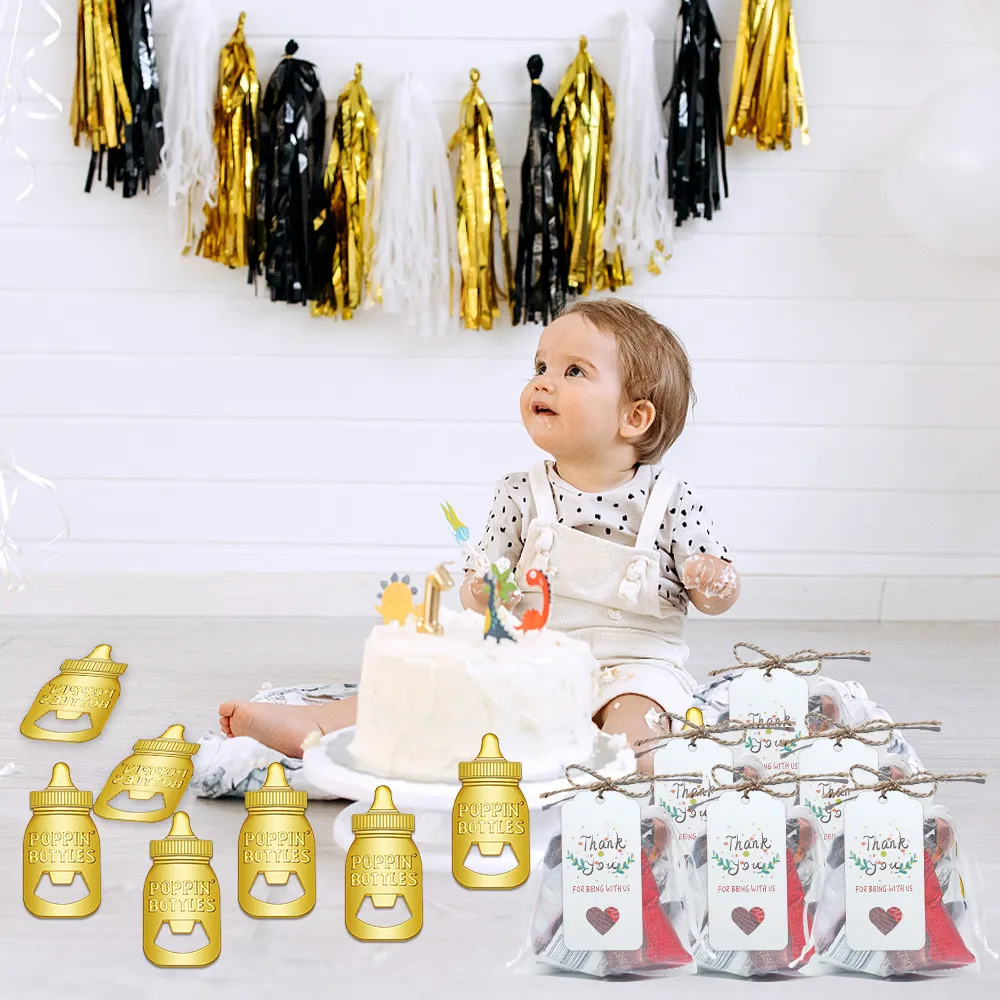15-pack Baby Bottle Openers Cute Baby Bottle Openers Baby Shower Party Gifts Baby Shower Return Gifts for Guests Wedding Party Souvenirs Kids Birthday Party Decorations big image 3