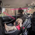Espelho do carro de segurança do assento traseiro do bebê  image 6