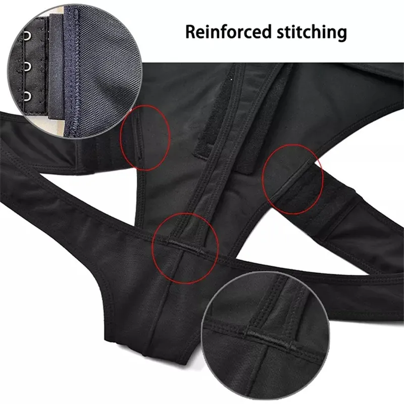 Nova calça bonita de plástico para modelagem do corpo para as mulheres  Preto image 3