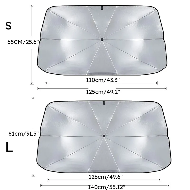 Car Sun Shade Umbrella - Protect Your Vehicle from UV Rays and Aging  big image 1