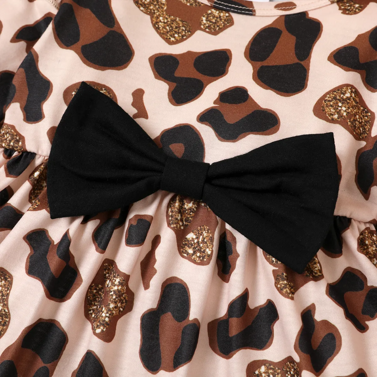 3pcs Baby Girl Leopard Ruffle Set  image 5