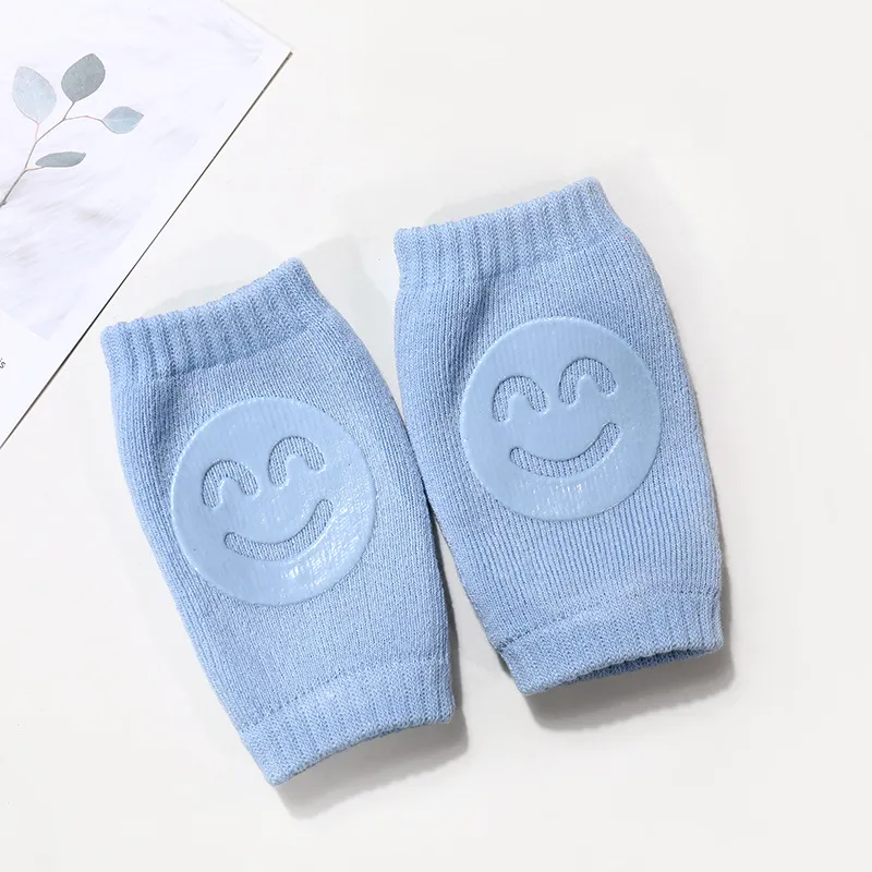 Cartoon Comfy Antiskid Knee Pad For Baby Blue