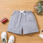 Toddler Boy Basic Solid Shorts MiddleAsh