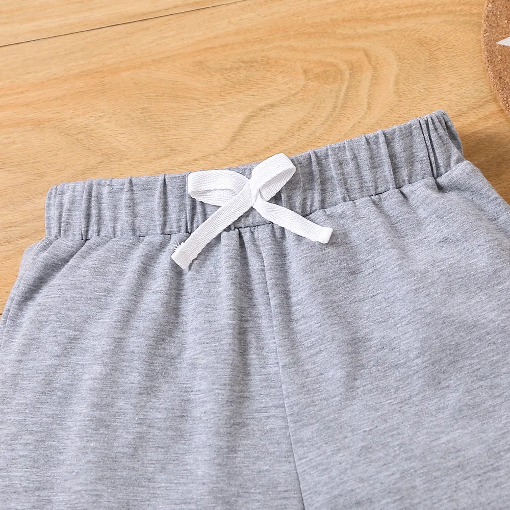 Toddler Boy Basic Solid Shorts big image 2