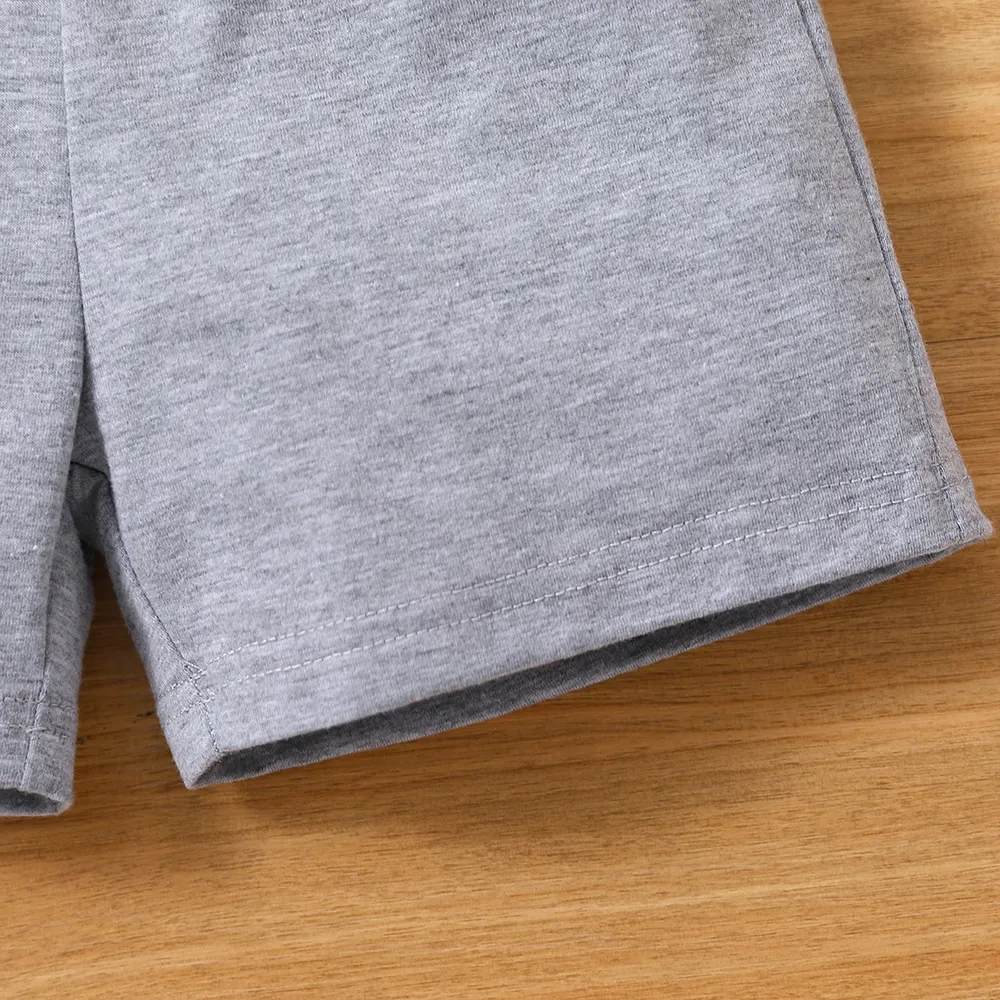 Toddler Boy Basic Solid Shorts big image 4