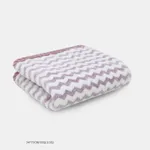 Coral Fleece Towel Super Absorbent Quick-drying Towel Skin-friendly Soft Bath Towel Bathroom Accessories Purple