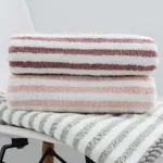 Coral Fleece Towel Super Absorbent Quick-drying Towel Skin-friendly Soft Bath Towel Bathroom Accessories Pink image 3